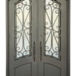 Rollie Wrought Iron Double Door