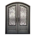Samuel Wrought Iron Double Door