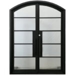 Maritime Wrought Iron Double Door