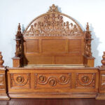 Daze Hand Carved Gothic Bed
