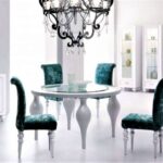 Golf Hand Carved Luxury Dining Table Set