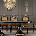 Gorgus Hand Carved French Style Dining Table Set