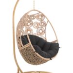 Mali Modern Outdoor Patio Bay Swing Chair