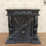 DAZE Hand Carved Gothic Nightstand