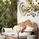 Mango Wood Daybeds Handcrafted Lotus Design