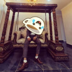 DINISHA Mughal Hand Carved Classic Indian Swing