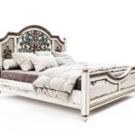 Huma Hand Carved Solid Wooden Platform Bed / Bedroom Set