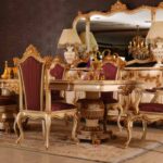 Zoticay Hand Carved European Dining Table Set