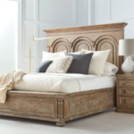 Romana Rustic Solid Wooden Platform Bed with Storage