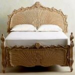 Radiant solid Wooden Bed