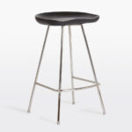 Angeles Counter Stool with Metal Legs