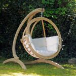 Global Hand Carved Hanging Swing / Chair