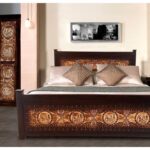 Maharaja Indian Wooden Bed