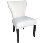 PAMANA Ivory Studded Back Dining Chair