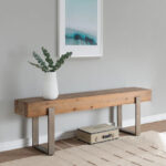 CARCAR Rustic Industrial Bench