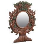 Hoora Solid Wood Handmade Decorative Mirror Frame - Image 4