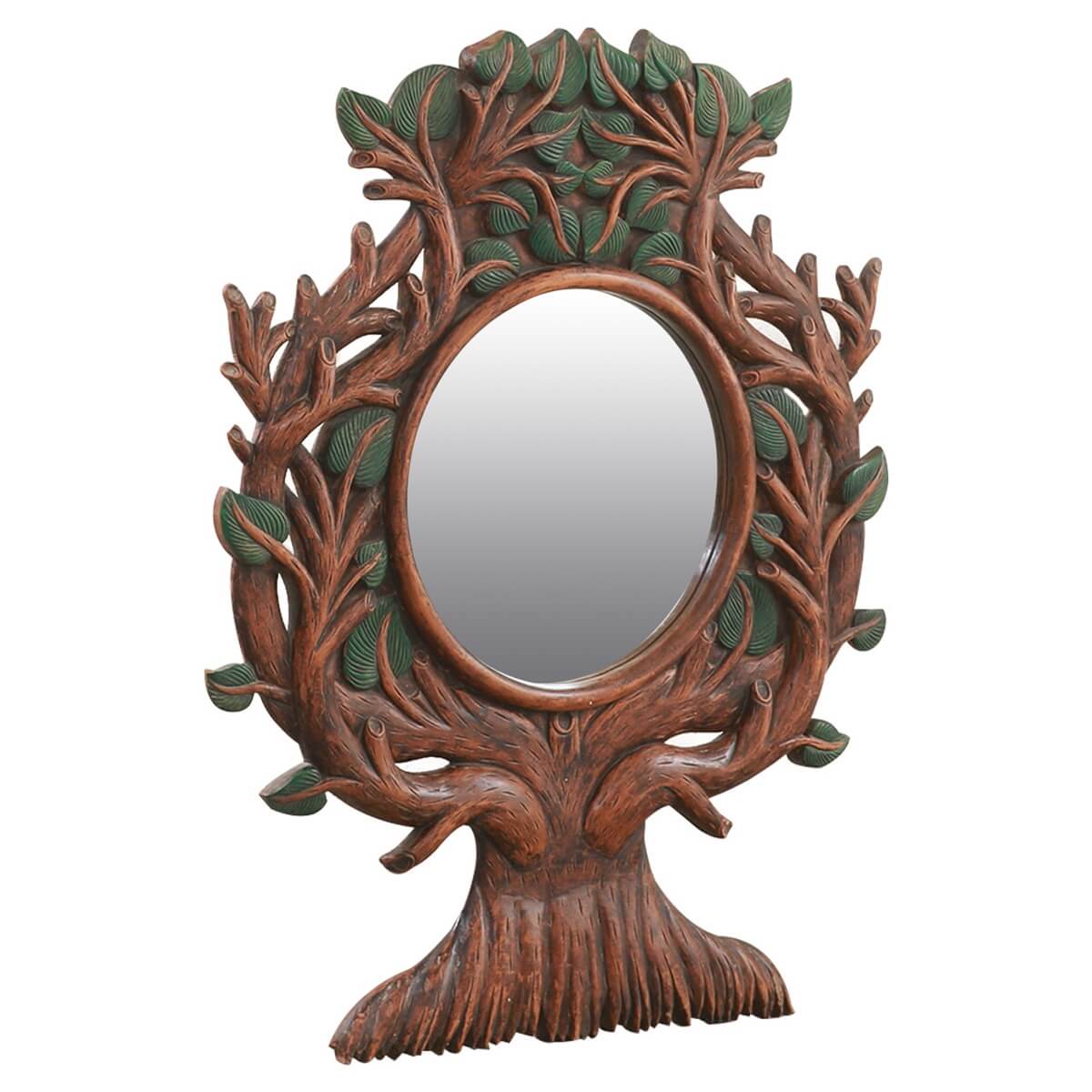 Hoora Solid Wood Handmade Decorative Mirror Frame - Image 4