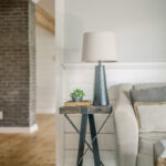 BULAN Industrial  Hand-Forged Accent Table