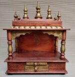 Mandla hand Carved Wooden Temple / Puja Ghar / Indian Temple