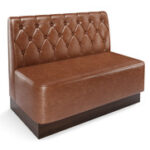 The Miso Diamond-Back Modular Lounge Armless Loveseat