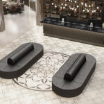 The Polar Modular Lounge Black Seating Arrangement 2