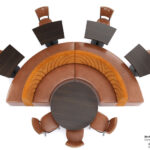 The Miami Modular Lounge Restaurant Seating with Tables and Chair