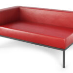 Illia Modular Lounge Fully-Welded Gunmetal Frame Left Side Bench