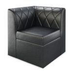 The Venice Diamond-Tufted Modular Lounge Corner Chair