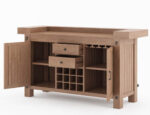 Miller Solid Wooden Bar Cabinet - Indoor / Outdoor - Image 5