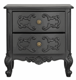 Regal Hand-Carved Solid Wooden Platform Bed Frame - Image 13