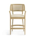 Amador Solid Wood Bar And Counter Stool – handcrafted solid wood furniture