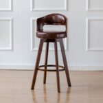 Amway Swivel Bar Stools for Pub / Home – handcrafted solid wood furniture