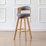 Amway Swivel Bar Stools for Pub / Home – handcrafted solid wood furniture