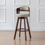 Amway Swivel Bar Stools for Pub / Home – handcrafted solid wood furniture