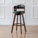 Amway Swivel Bar Stools for Pub / Home – handcrafted solid wood furniture