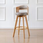 Amway Swivel Bar Stools for Pub / Home – handcrafted solid wood furniture