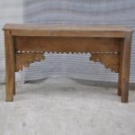 Antique Hand Carved Hall Table – handcrafted solid wood furniture