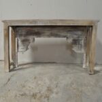 Antique Hand Carved Hall Table – handcrafted solid wood furniture