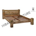 Avalon Indian Wooden Zen Mango Bed – handcrafted solid wood furniture