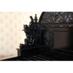 Daze Hand Carved Gothic Platform Bed - HF Commercial Furniture