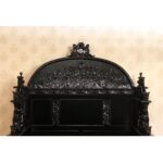 Daze Hand Carved Gothic Platform Bed - HF Commercial Furniture