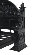 Daze Hand Carved Gothic Platform Bed - HF Commercial Furniture