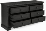 Castilla Forgea Rustic Gothic Solid Wood Dresser - Image 11