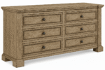 Castilla Forgea Rustic Gothic Solid Wood Dresser - Image 17