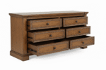 Castilla Forgea Rustic Gothic Solid Wood Dresser - Image 14